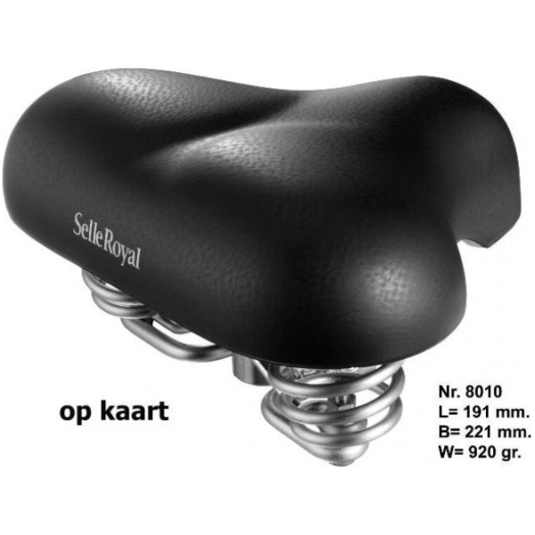 Selle Royal ZADEL SR 8010 ROKKY ZWART