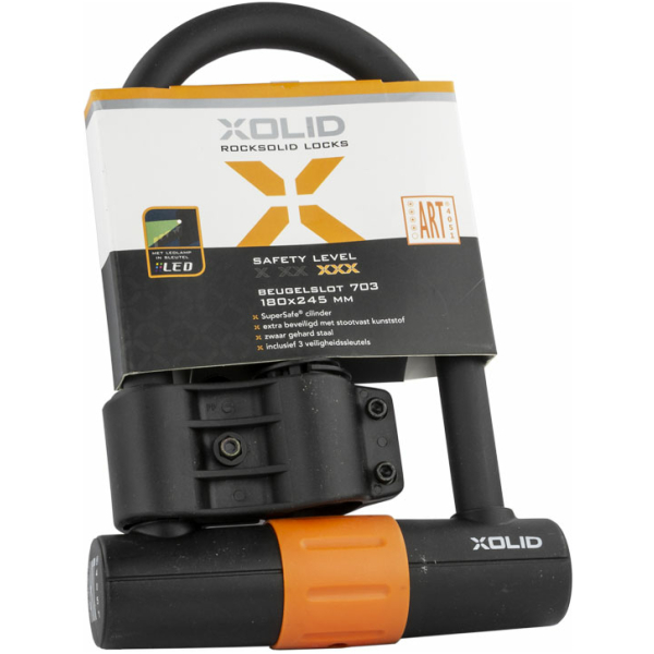 Xolid SLOT BEUGEL 703 180X245 ZW Zwart
