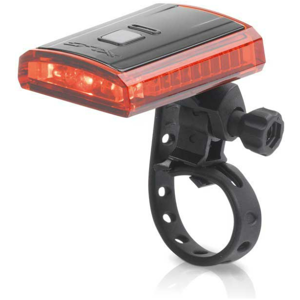 Xlc ACHTERLICHT COMP TITANIA LED USB ZW Zwart
