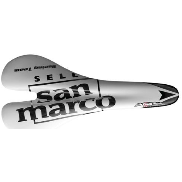 Selle San Marco ZADEL SM 2010 ASPIDE SUP.LEGG. TEAM 508W003R WIT