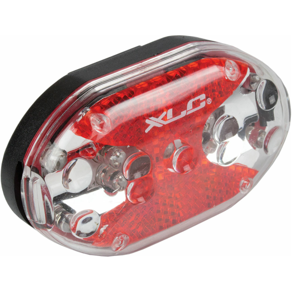 Xlc ACHTERLICHT 4104 TAILBRIGHT LED BATT KRT Zwart