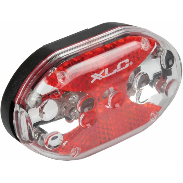 Xlc ACHTERLICHT 4104 TAILBRIGHT LED BATT KRT Zwart