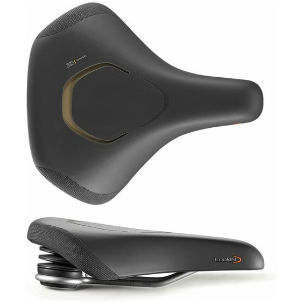 Selle Royal ZADEL SR 52A7UE0A LOOKIN 3D RELAXED UNI ZW Zwart