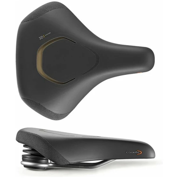 Selle Royal ZADEL SR 52A7UE0A LOOKIN 3D RELAXED UNI ZW Zwart