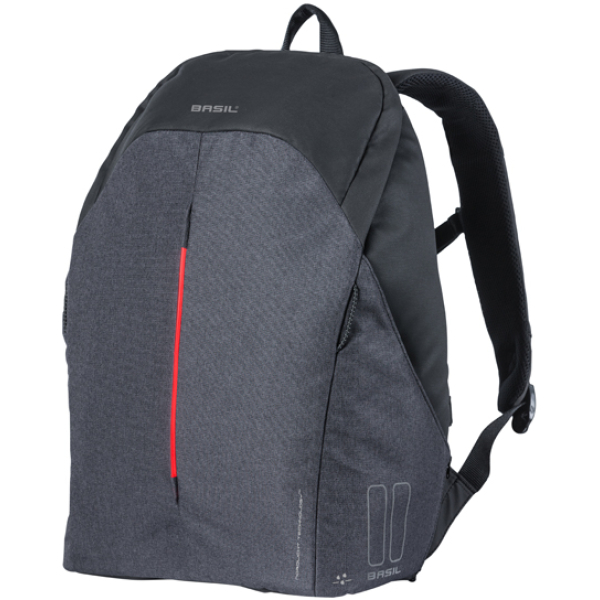 Basil RUGTAS BAS BSAFE NORDLIGHT GRY/ZW Graphite