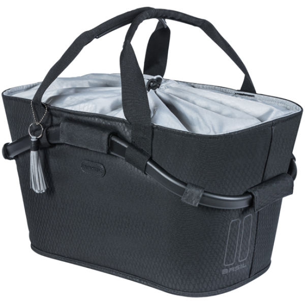 Basil MANDTAS BAS NOIR CARRY ALL MIK AFN A ZW Midnight Black