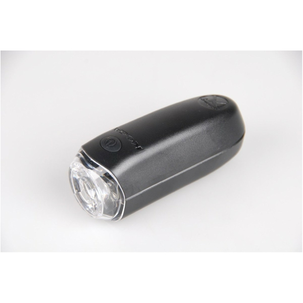 Koga ANP KOPLAMP M/LOGO H-NOVA BATT ON/OFF ZW Zwart