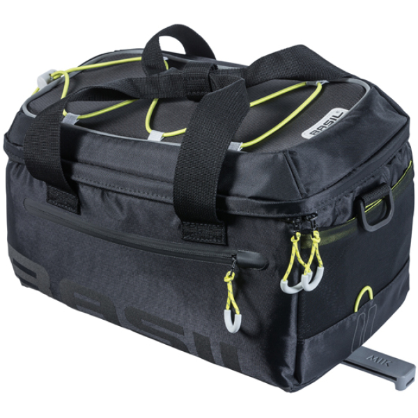 Basil DRAGERTAS BAS MILES MIK ZW/GR Black/Lime