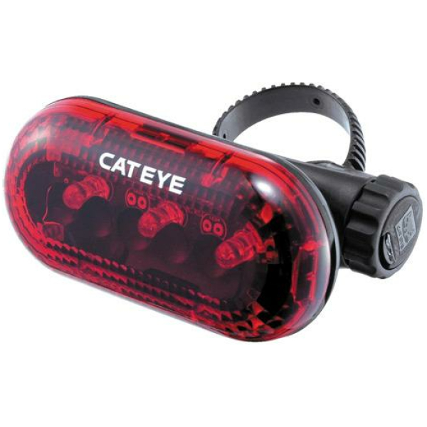Cateye ACHTERLICHT CAT LD130 LED BATT