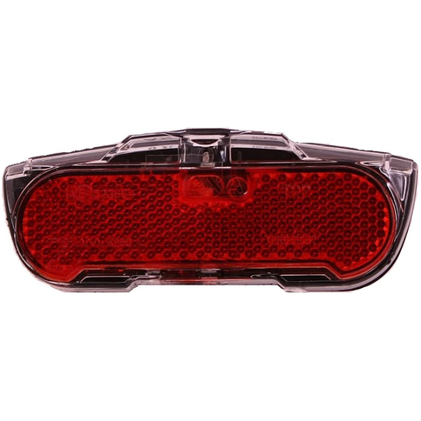 Axa ANP ACHTERLICHT SLIM STEADY LED STL 50MM Zwart