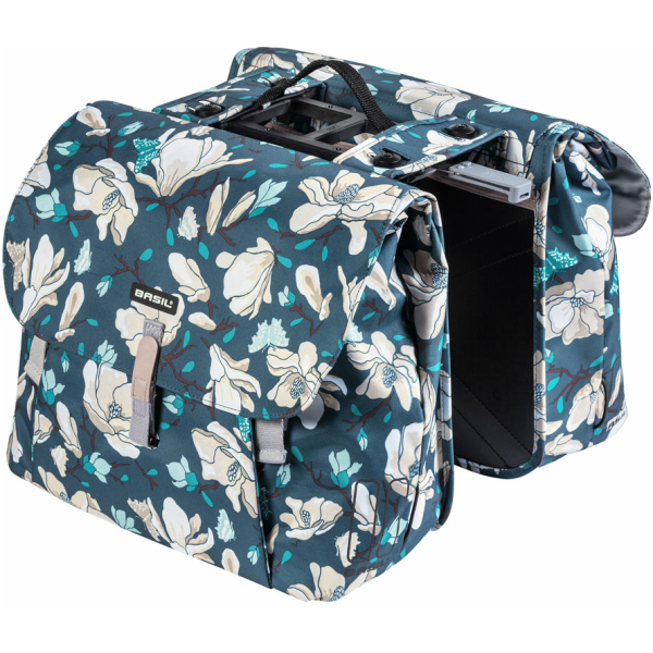 Basil TAS BAS DUBBEL MAGNOLIA MIK 35L Teal Blue