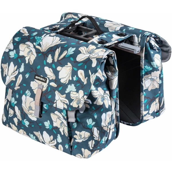 Basil TAS BAS DUBBEL MAGNOLIA MIK 35L Teal Blue