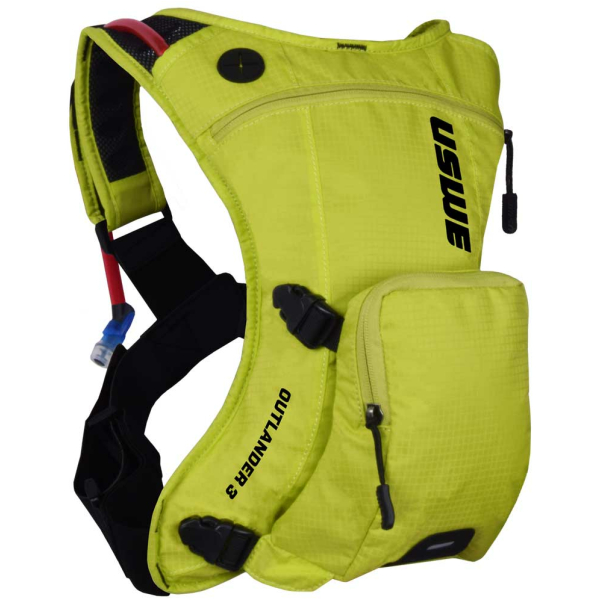 Uswe RUGTAS OUTLANDER 3 HYDRATION PACK GE Crazy Yellow