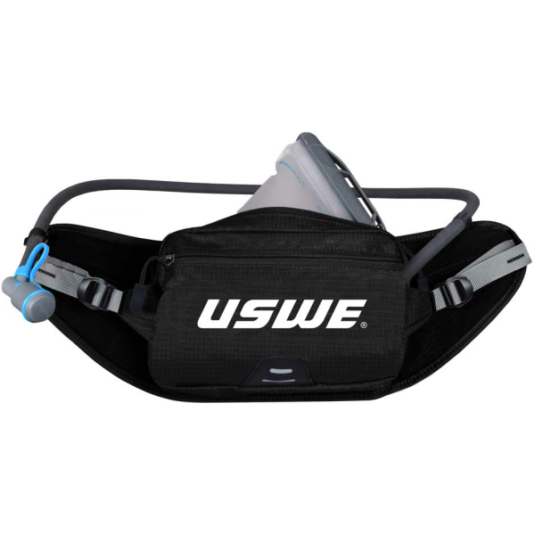 Uswe HEUPTAS ZULO 2 HYDRATION BELT ZW Carbon Black