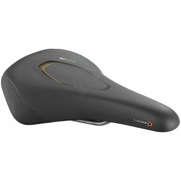 Selle Royal ZADEL SR 52A6HR0A LOOKIN 3D MODERATE HR ZW Zwart