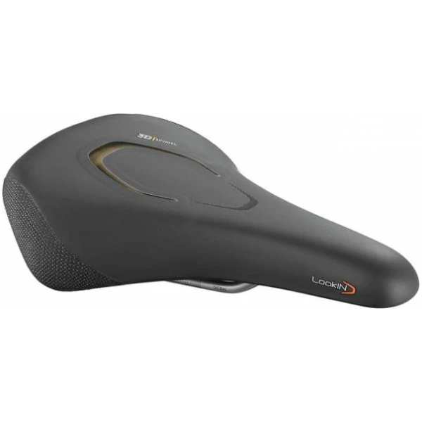 Selle Royal ZADEL SR 52A6HR0A LOOKIN 3D MODERATE HR ZW Zwart