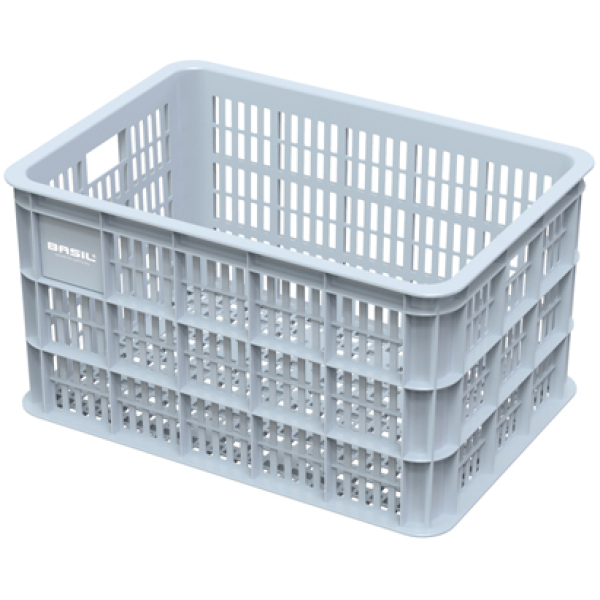 Basil KRAT BAS PVC V MIK 50L Silver Cloud