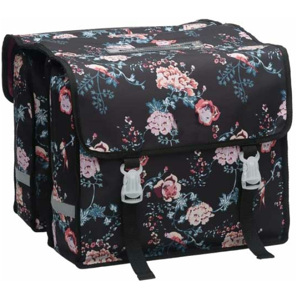 New Looxs TAS FIORI DUBBEL * Z/LOGO* Ella Black