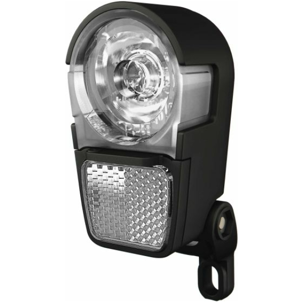 Herrmans KOPLAMP HERR IKE E-BIKE AAN/UIT ZW Zwart