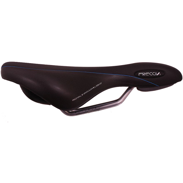 Selle Royal ZADEL SR VLS 5007DRC FRECCIA Z/S ZW/BL Zwart/Blauw