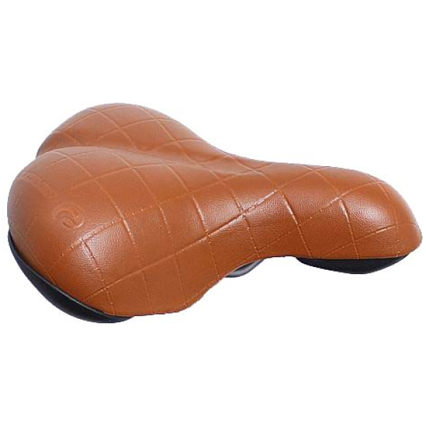 Selle San Marco ZADEL SM BAT M/LOGO GESTIKT Z/S HONING BR Bruin