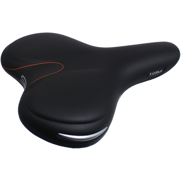 Selle Royal ZADEL SR 5060DRC Z/S ZW/ROOD Zwart/Rood