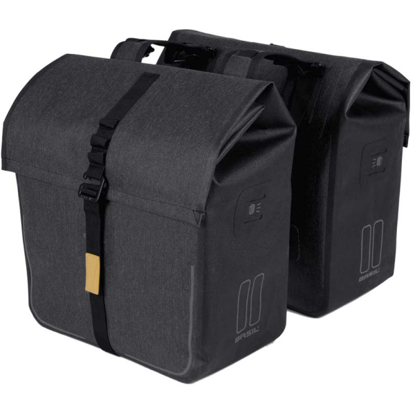 Basil TAS BAS DUBBEL URBAN DRY UB Charcoal Melee