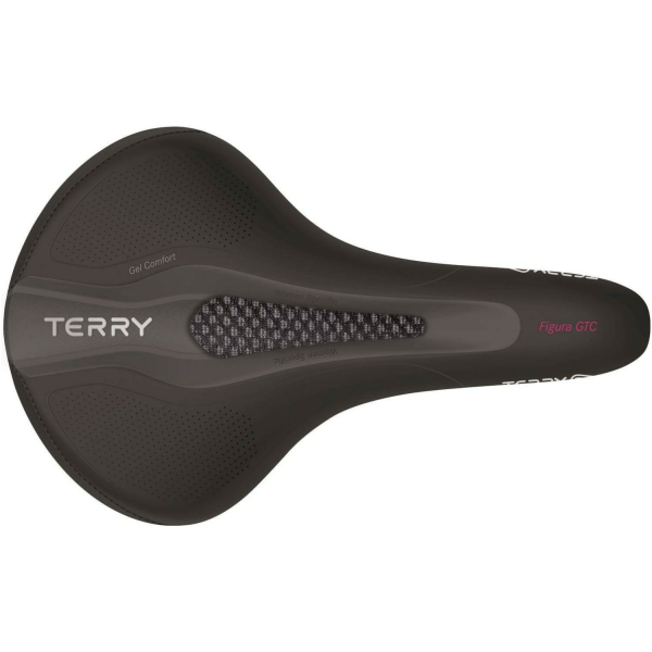 Terry zadel Figura GTC gel dames zwart