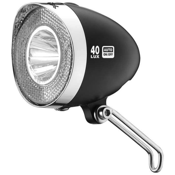 Xlc KOPLAMP RETRO SWITCH LED STL SENSO 40 LUX ZW Zwart