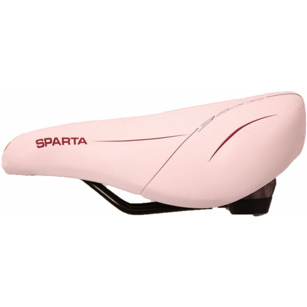 Selle Bassano ZADEL SB VOLARE XXL SPA M/LOGO WI/ROOD Wit/Rood