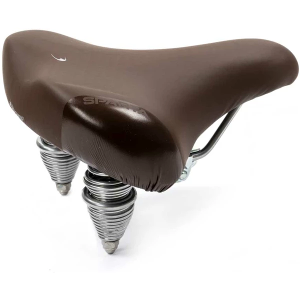 Selle Bassano ANP ZADEL SB VOLARE XXL DS M/S BR/ZI Bruin/Zilver