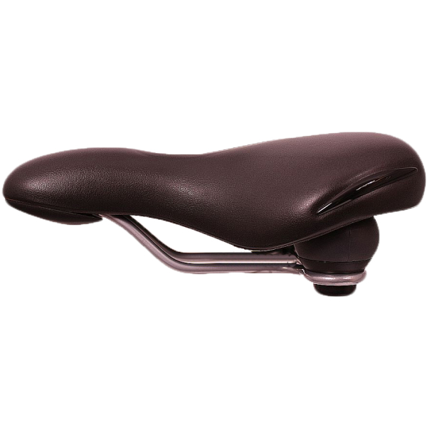 Selle Royal ANP ZADEL WAVE DS M/LOGO Z/S ZW/OR Zwart/Oranje