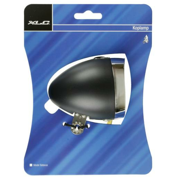 Xlc KOPLAMP HOLL LED BATT BALH ZW ZWART