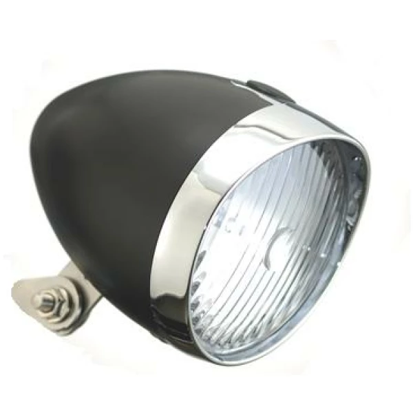 Merkloos KOPLAMP BL112 CLASSIC AAN/UIT ZW Zwart