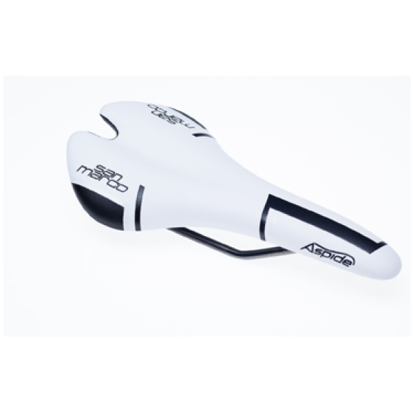 Selle San Marco ZADEL SM ASPIDE RACING WI Wit/Zwart