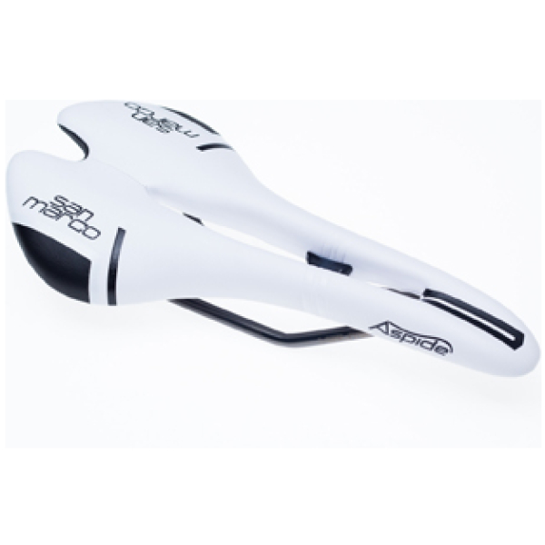 Selle San Marco ZADEL SM ASPIDE RACING OPEN WI WIT/ZWART