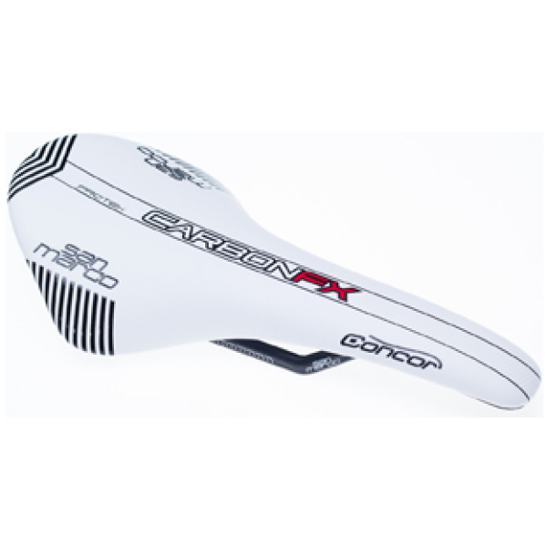 Selle San Marco ZADEL SM CONCOR CARBON FX PROTEK WI Wit