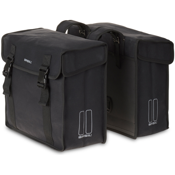 Basil TAS BAS DUBBEL KAVAN 45L Zwart
