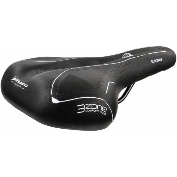 Selle Bassano ZADEL SB SUPREMA 3ZONE HEREN ZW Zwart