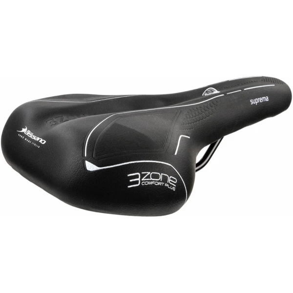 Selle Bassano ZADEL SB SUPREMA 3ZONE HEREN ZW Zwart