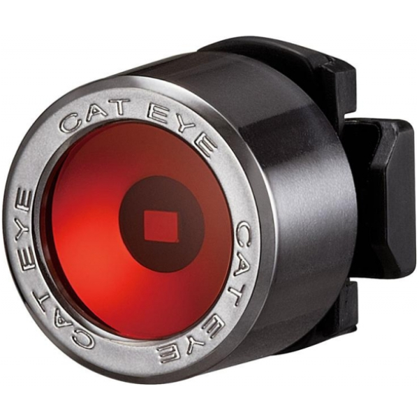 Cateye ACHTERLICHT CAT LD130R NIMA LED CHROOM ZWART