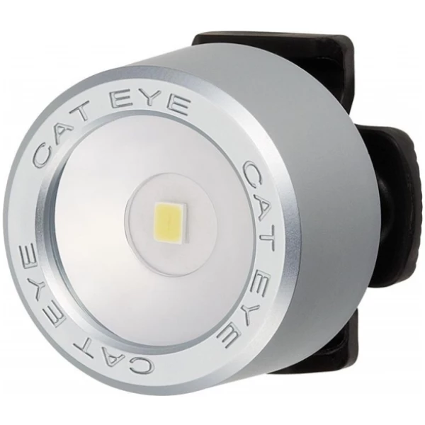 Cateye KOPLAMP CAT LD130F NIMA LED MAT ZILVER