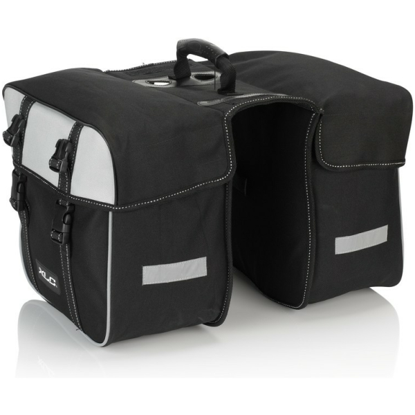 Xlc TAS TRAVELLER DUBBEL ZW/ANT 30L BAS74 Zwart/Antraciet