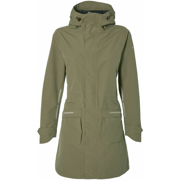 Basil REGENJAS BAS MOSSE PARKA DS GR Olive Green - Afbeelding 5