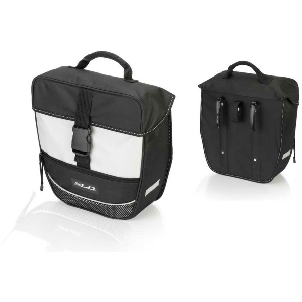 Xlc TAS TRAVELLER ENKEL ZW/ANT 13L BAS67 Zwart/Antraciet