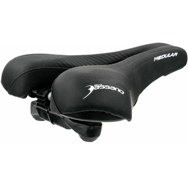 Selle Bassano ZADEL SB MODULAR S-LINE VERSTELBAAR ZW Zwart