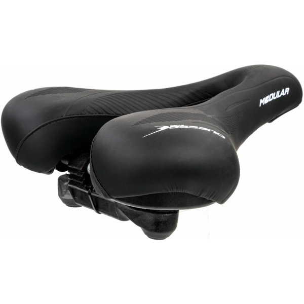 Selle Bassano ZADEL SB MODULAR EL VERSTELBAAR ZW Zwart