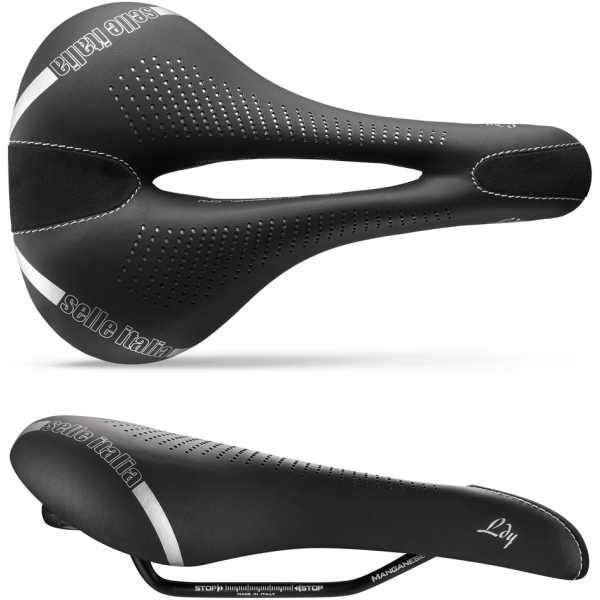 Selle Italia ZADEL SIT LADY GEL FLOW DS S2 ZW Zwart