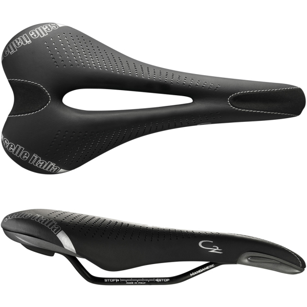 Selle Italia ZADEL SIT C2 GEL FLOW S2 ZW Zwart