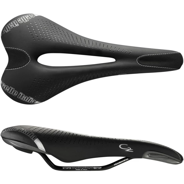 Selle Italia ZADEL SIT C2 GEL FLOW S2 ZW Zwart